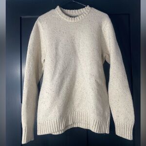 Duluth Trading Co Cream Sweater